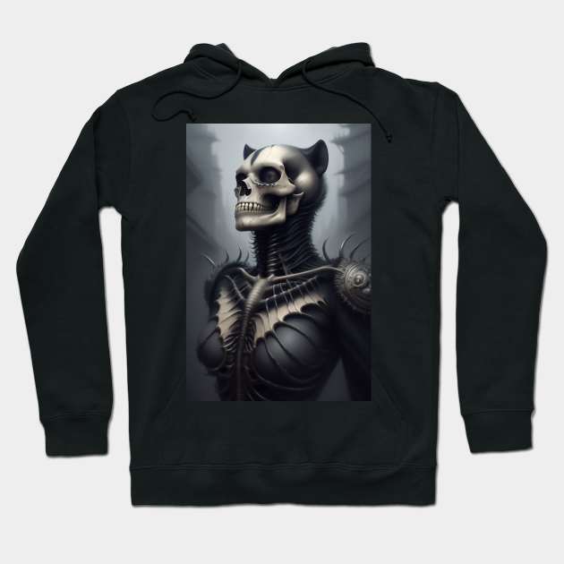 Proud skull girl Hoodie by Bespired